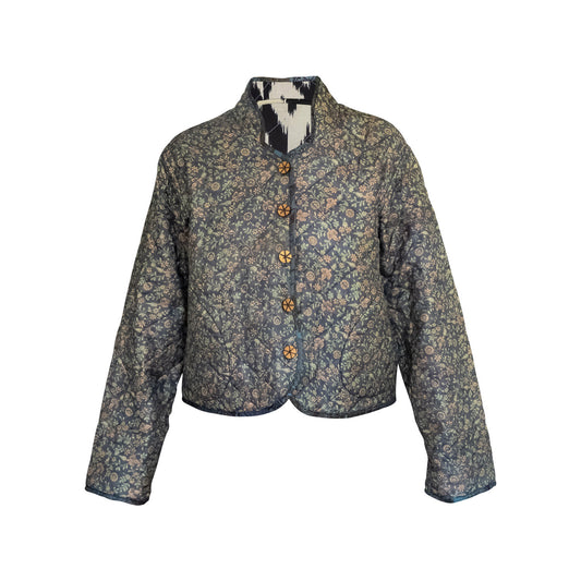 Felecia Silk Quilt Jacket