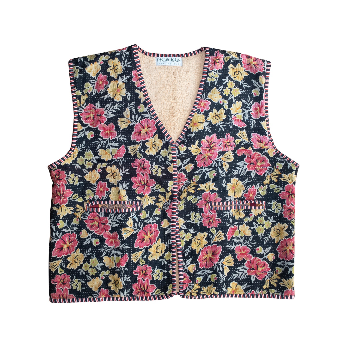 Vintage Kantha Waistcoat