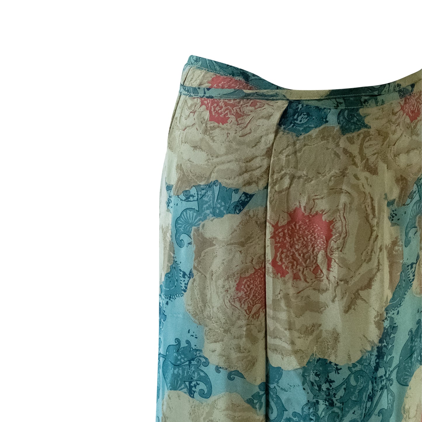 Wrap Silk Skirt 02