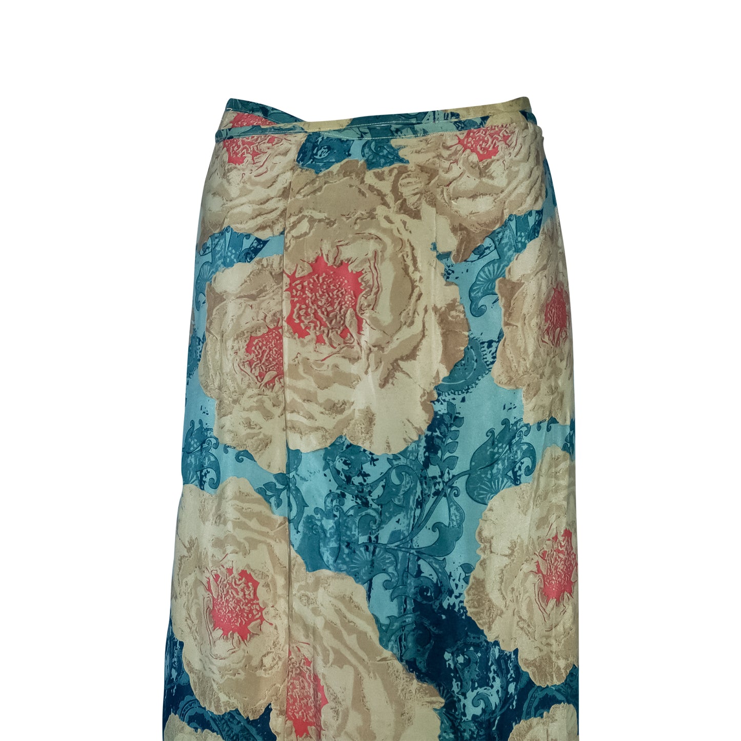 Wrap Silk Skirt 02