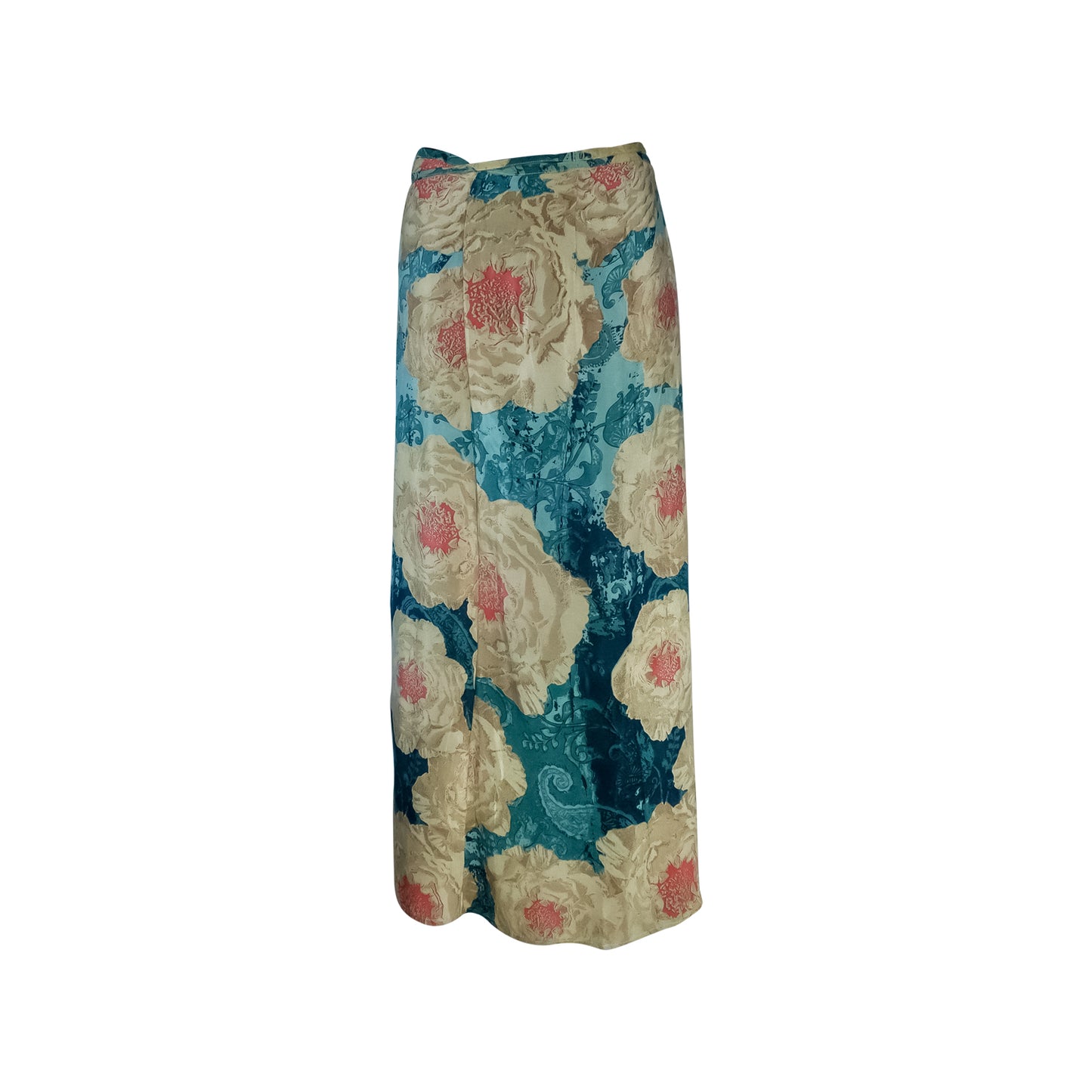 Wrap Silk Skirt 02