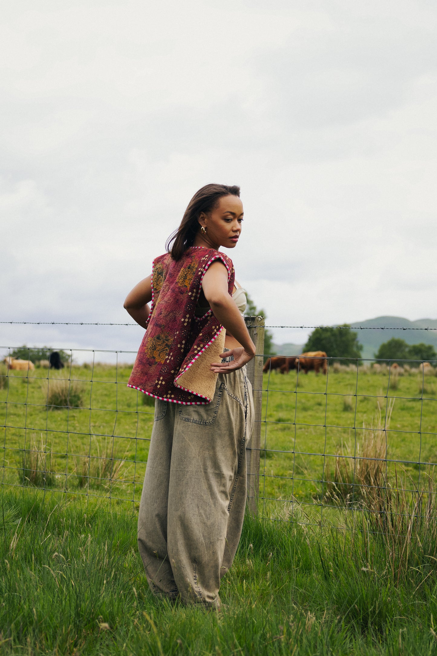 Vintage Kantha Waistcoat