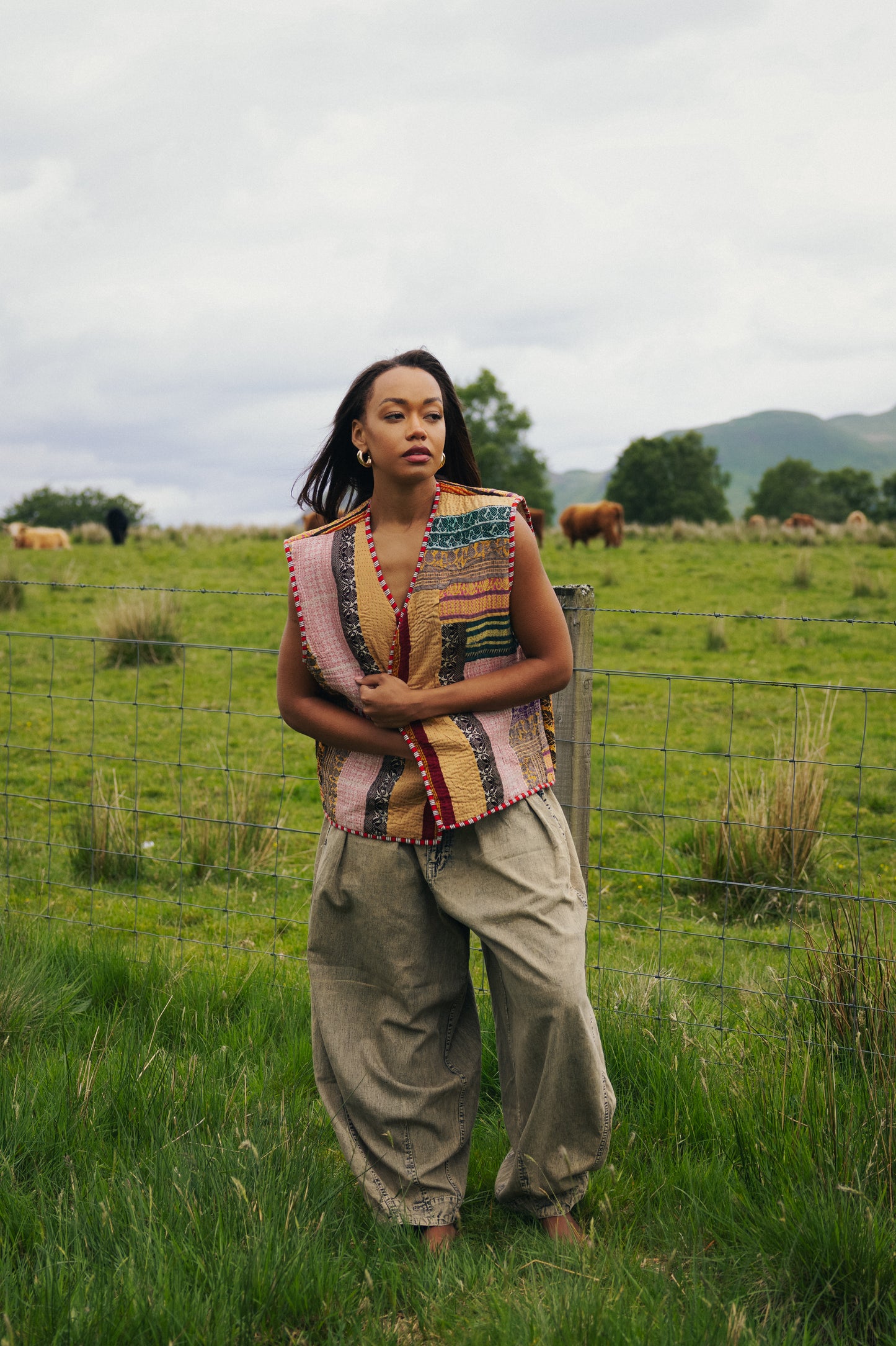 Vintage Kantha Waistcoat