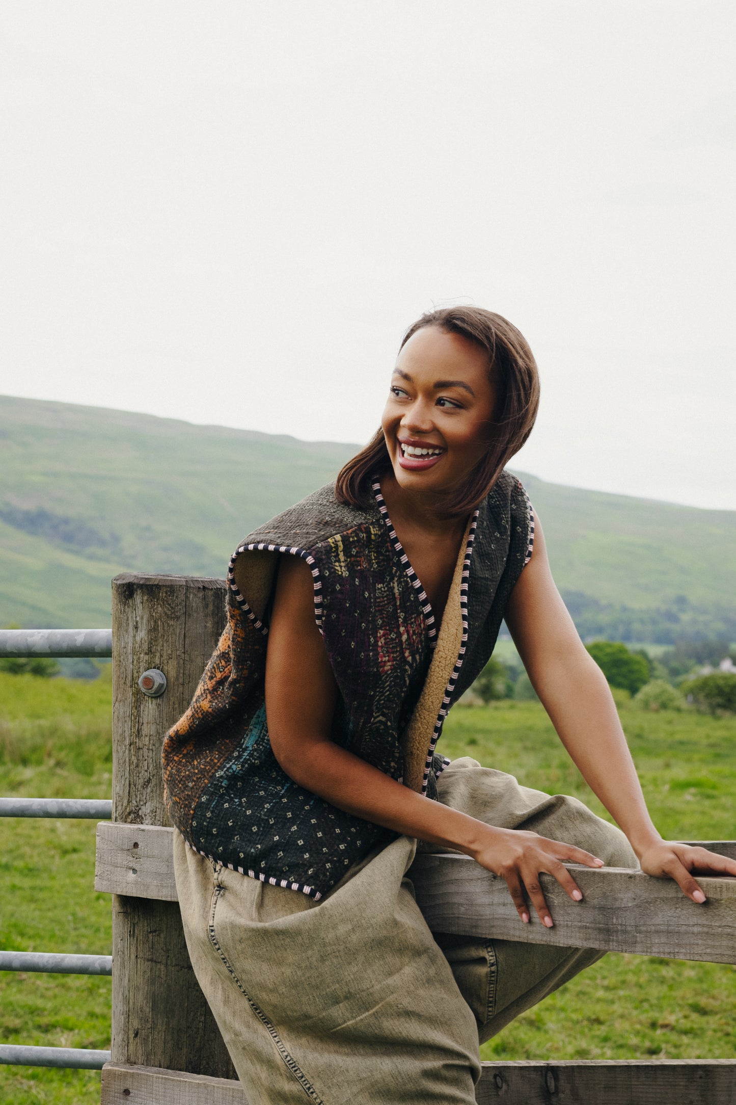 Vintage Kantha Waistcoat