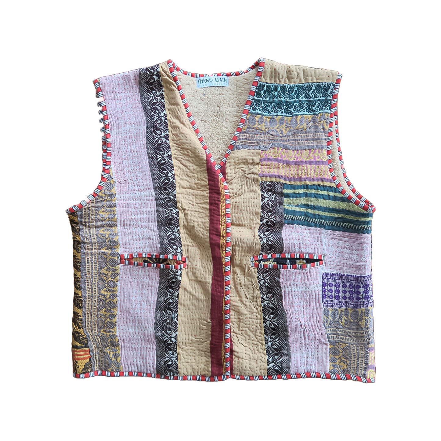 Vintage Kantha Waistcoat